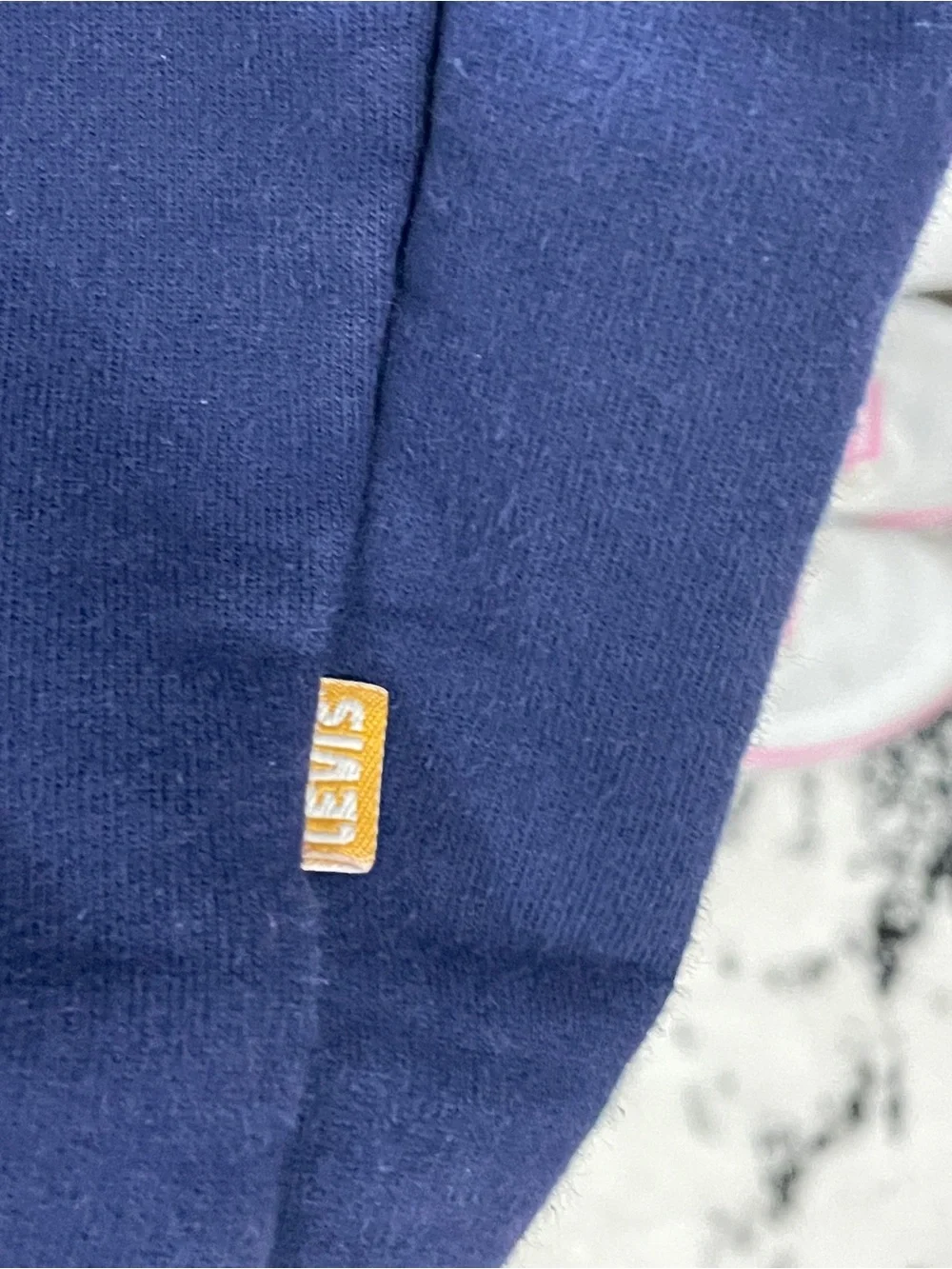Levi's Gold Tab Collection Navy Sweatpants Discontinued Style Sz S A3782-0009